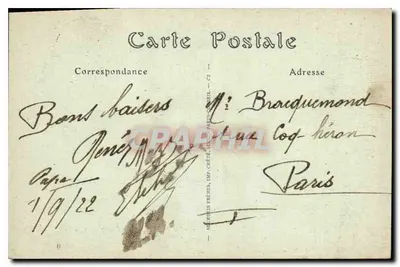 Zamek Pierrefonds — Widok z Drogi Compiègne — JND Fot. — Rewers