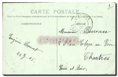 Beauvais — Wieża Świętego Etienne — LL. n°147 — Rewers