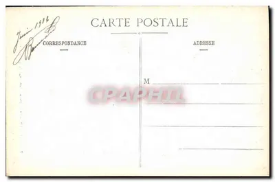 Pierrefonds — Zamek — Wnętrze Sali Czcieni — Decelle, Compiègne — Rewers