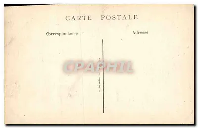 Chantilly — Statue of Constable Anne de Montmorency by P. Dubois — publisher not visible — Back