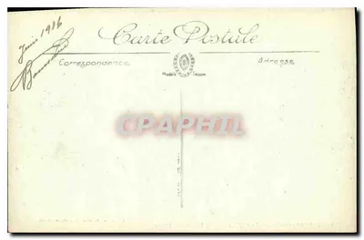 Pierrefonds — Zamek — Façada i wejście — Wydawnictwo A. Dorôme, Pierrefonds (Oise) — Rewers
