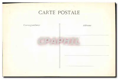 Zamek w Chantilly — Galerie des Corts — L.C. — Rewers