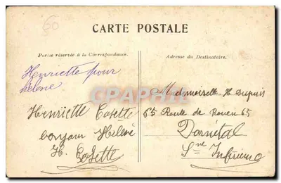 Compiègne — Zamek. — Rewers
