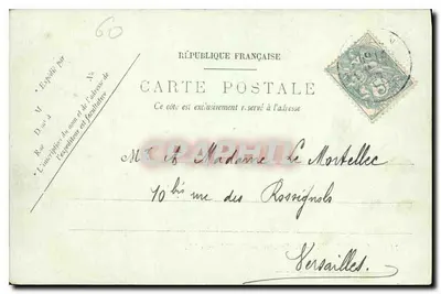 Compiègne — Zamek — Trawa — LL. — n°73 — Rewers