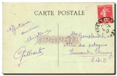 Saut du Doubs — Maîche, Doubs — Cl. Simon, wyd. 214 — Rewers