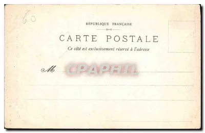 Castelo de Pierrefonds — A Escada de Honra — A. D. CONFÉSSE — Verso