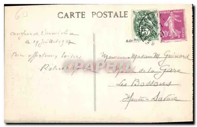 Il Castello di PIERREFONDS — La Statua del Duca d'Orléans — 43 — Verso