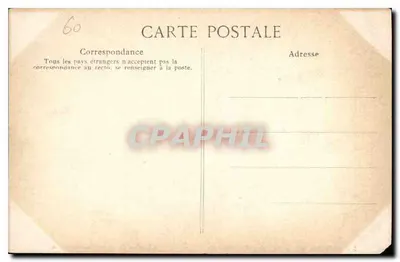 Pokój Cesarski Napoleona — Pałac w Compiègne — Specjalna kolekcja — Wydawca FELD, nr 31 — Rewers