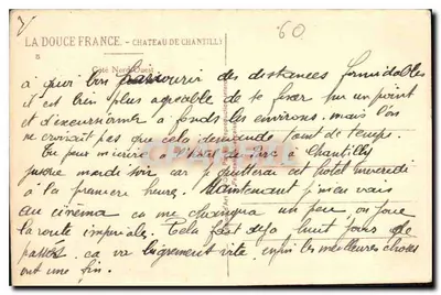 Château de Chantilly — Noordoostkust — De Zoete Frankrijk, n°5 — Achterkant