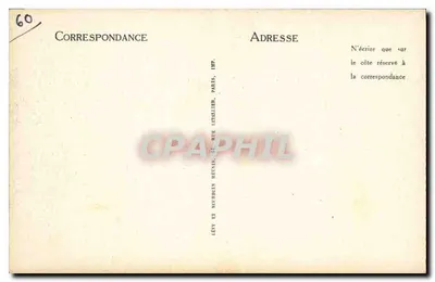 Chantilly — Il Castello della Regina Bianca — L.L. — n°143 — Verso
