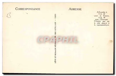 Pierrefonds — Pokój Lorda — LL. — nr 16 — Rewers