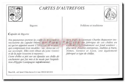 Les Aybénées — Costumi Ossalais — Editore: D.R. coll. Spiral — Verso