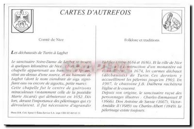 Świątynia LAGHET (Alpes-Maritimes) — ND. Phot. — n° 931 — Rewers
