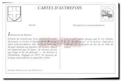 AIX-LES-BAINS - Jezioro Bourget - Tunel Innocent - LL — Rewers
