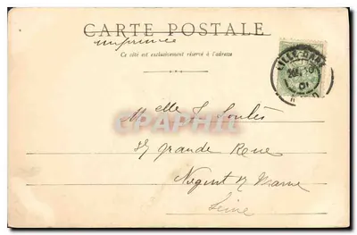 Palácio Rameau — Lille — editor desconhecido — Verso