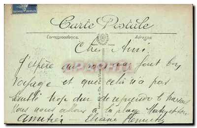 Boulogne-sur-Mer — Effect van golven — L.I. — n°355 — Achterkant