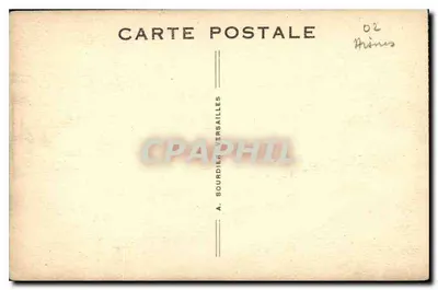 Malmaison — O Vestíbulo — A. Bourdier Versailles — Verso