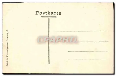 Sankt-Odilienkloster — Klasztor Świętej Odyle — wydawca Felik Luib, Straßburg — Rewers