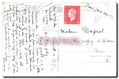 Kościół św. Martyna w Calais — ogólny widok — Wydawnictwo Art Belfond, nr 46 — Rewers
