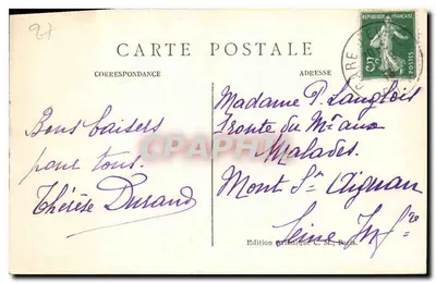 Évreux (Eure) — Katedra — C.M. n°29 — Rewers