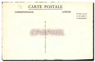 Katedra Chartres — Wniebowzięcie — ND. Fot. — Rewers