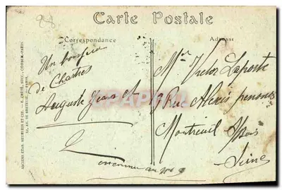 Katedra Chartres — Panny z Pilieru — ND. Fot. — Rewers
