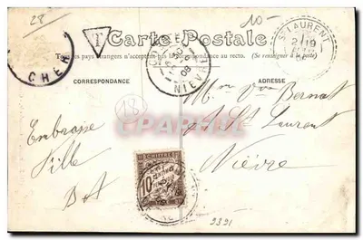 Bourges — Catedral — Grande Nef — Verso