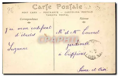Chartres — Katedra św. Piotra — ND Pbot. — Rewers