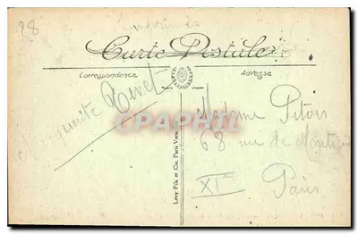 Dreux — Oud Corps van Bewaking van het Kasteel — LL — Achterkant