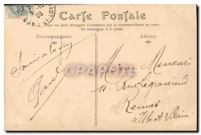 Chartres — Katedra — Wydawca N. V. S. Nr 189 — Rewers