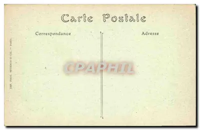 Catedral de Chartres — Facha ocidental, tympano da porta central (século XII) — Imp. Piot, Paris — Verso