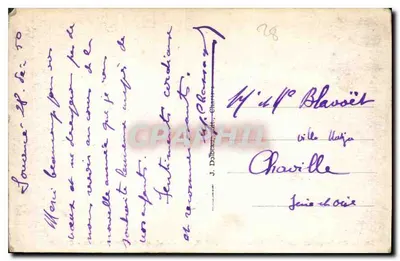 Piekło Perck — Zamek Montgraham — Souance-au-Perche (E.-et-L.) — Rewers