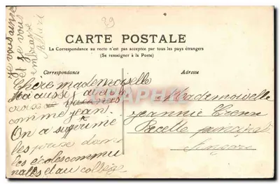 Morlaix — Velhas Casas da Praça Thiers — Toda a Bretanha, n°753 — Verso