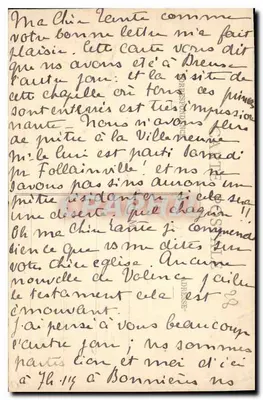 Dreux - Capela São Luís - Túmulo do Duque de Alençon, por Ch. Walhain — Verso