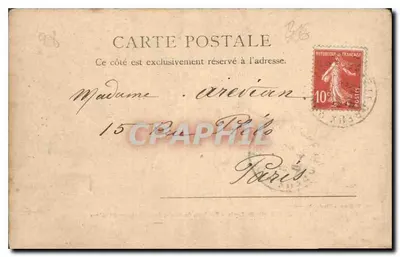Capela São Luís — Túmulo do Duque e da Duquesa de Orleães — G. Touvay, Fot. Import. DREUX — Verso