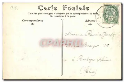 Castelo de MAINTENON — Fachaça Setentrional — R.T. (editor) — Verso