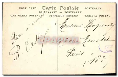Chartres — Katedra, strona południowa — ND Phot. — Rewers