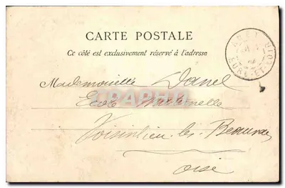 Facciata della Chiesa di Anet — Dintorni di Dreux — La C.P.A. Parigi, n°40 — Verso
