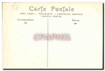 Chartres — Katedra, strona południowa — Wydawca nieznany, nr 684 — Rewers