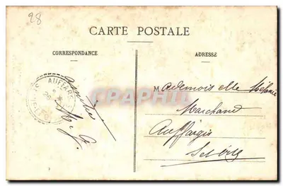 Kościół św. Piotra — Wielki portal zachodni — Dreux (Eure-et-Loir) — E. P. — Rewers