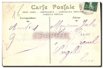 Saintes — Katedra św. Piotra, Nef z wejścia — ND Pbot. — Rewers
