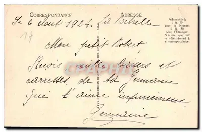 La Rochelle - Gabinete do Prefeito Jean Guitton - LL — Verso
