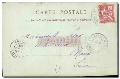 Kasyno w Saint-Palais-sur-Mer — Royan, ND Fot. — N°18 — Rewers