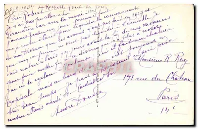 La Rochelle — A dique — 77 — Verso
