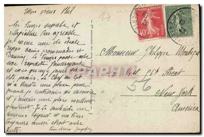Royan - Square Botton — Stara pocztówka n°9, wydawca — Rewers