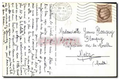 Vaucouleurs — A Praça e o Hotel de Ville — LL 2 — Verso