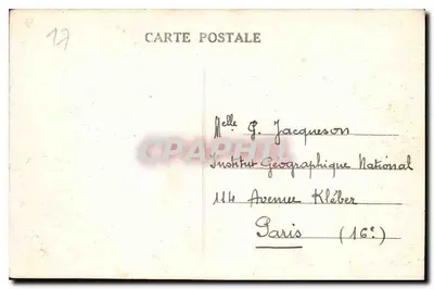 Brise-lamas em Châtelaillyon-Plage — n° 1098 — editor Raphaël Tils — Verso
