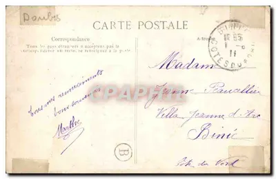 Remoncon — Ogólny widok — Wydawca: Chez Ch. Simon, Datche-Ornans — Rewers