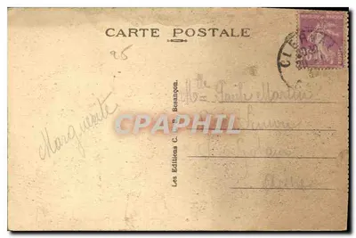 Consolação - O Seminário - Vale do Dessoubre — Les Éditions C. Besançon, n° 570 — Verso