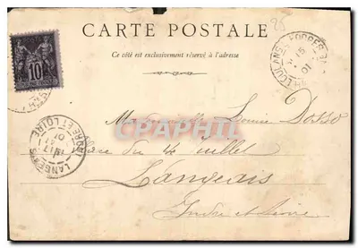Citadelła widziana z Micaud — Besançon — L. Ces. F. — Rewers